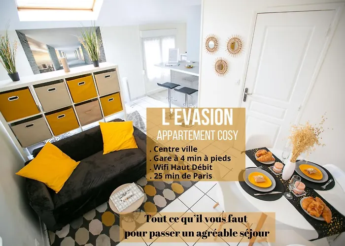 L\'Evasion - Coeur De Ville - Wifi - Gare